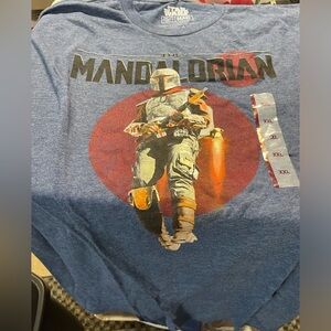 Men’s Mandalorian T-shirt 2X Star Wars mad engine T-shirt company new with tags